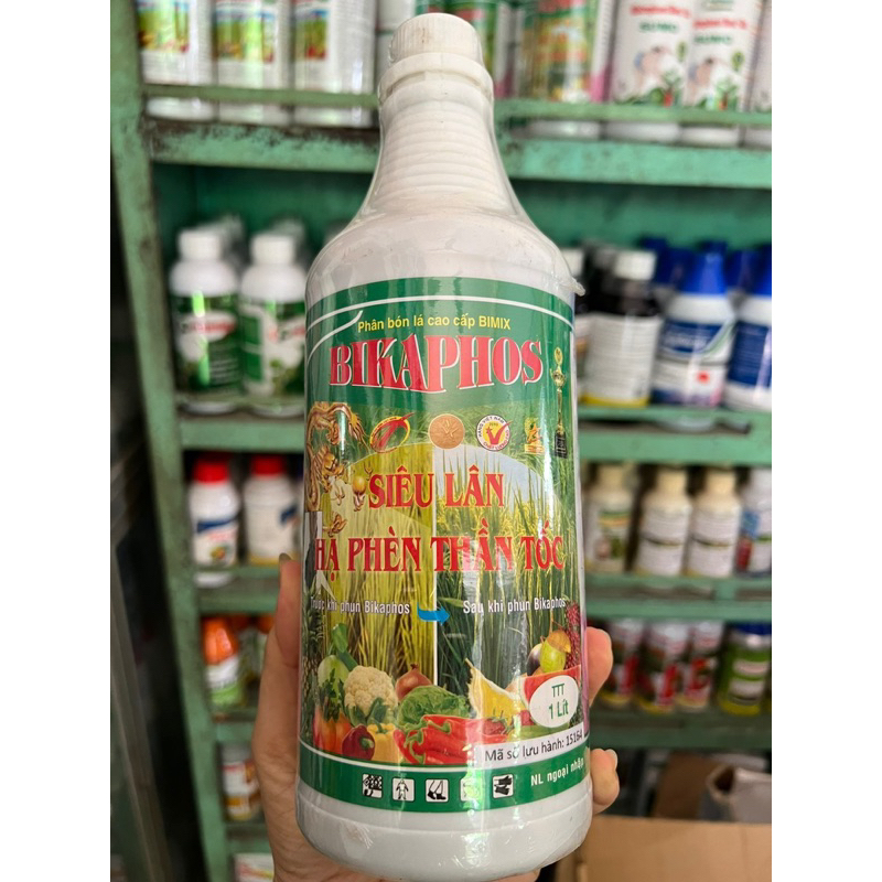BIKAPHOS ( chai 1 lít ) siêu lân hạ phèn thần tốc