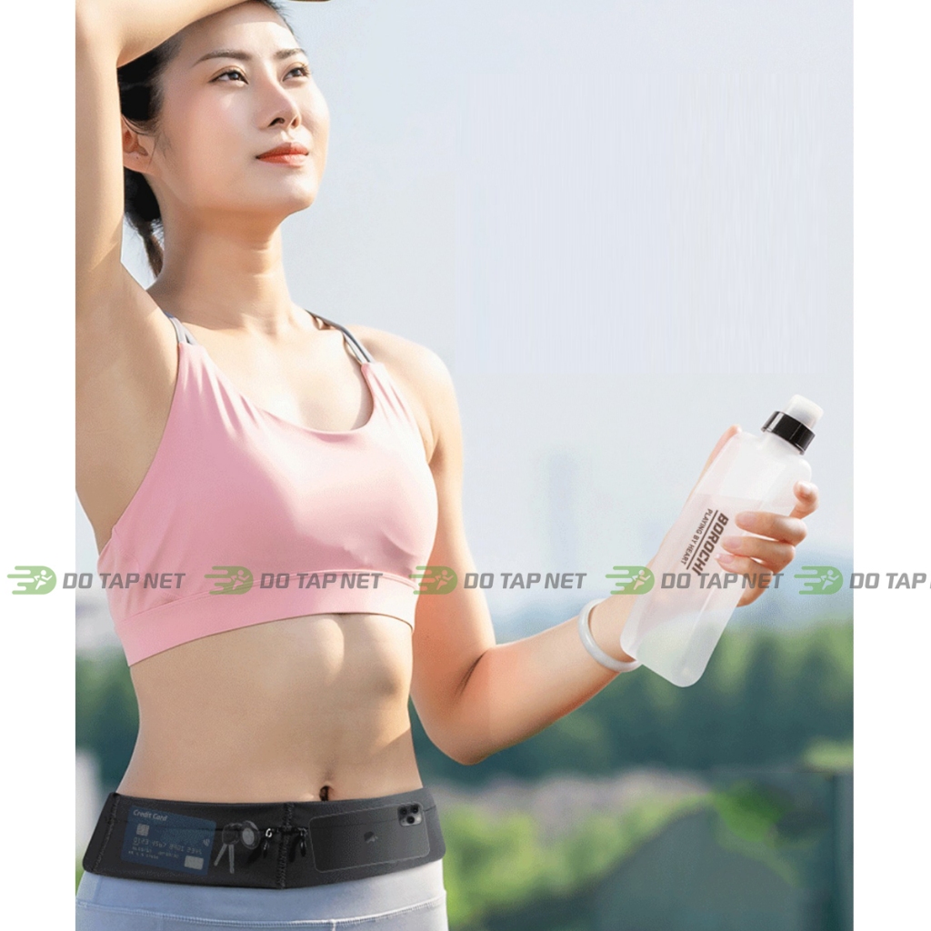 Túi Chạy Bộ Túi Đeo Hông Thể Thao Phản Quang Chống Thấm Nước Đa Năng Tích Hợp Lỗ Tai Nghe