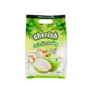 Thạch pudding dừa lai phú 405g