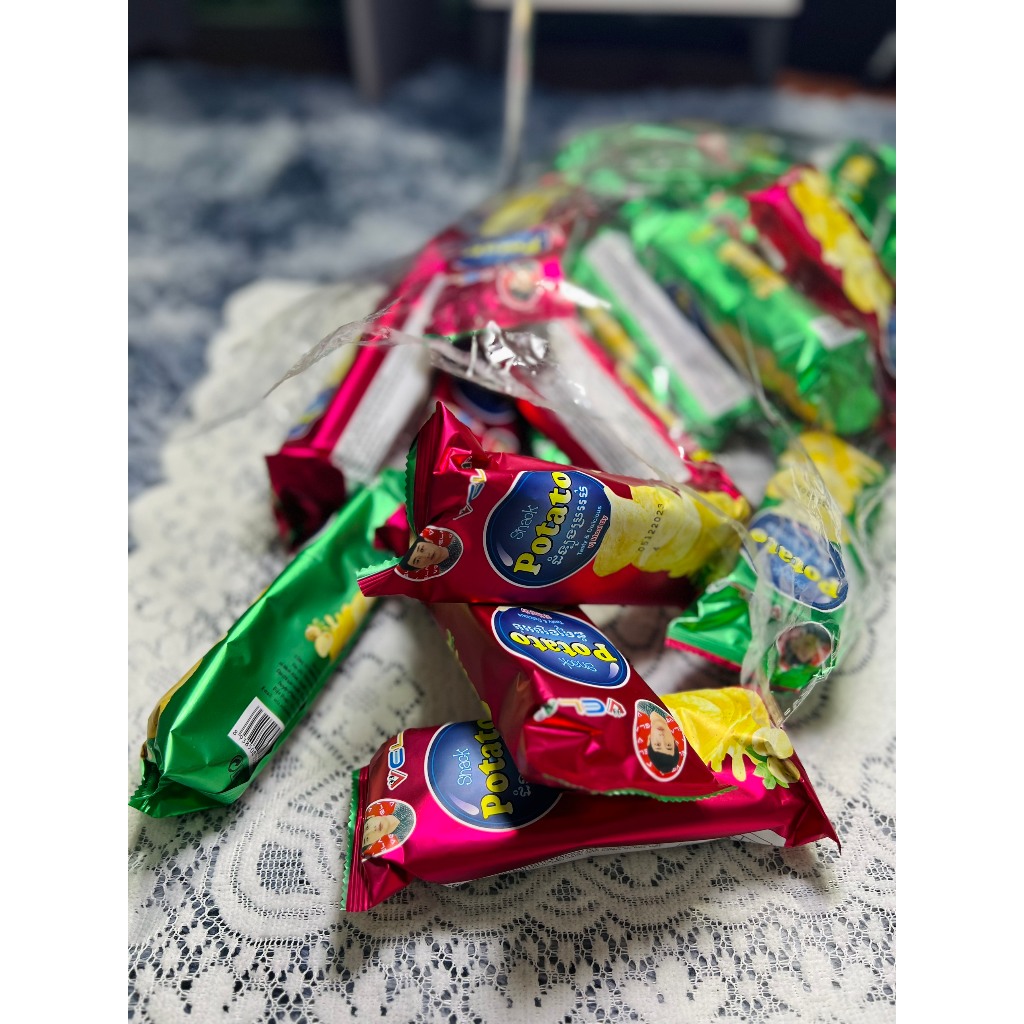 Bán sỉ Snack khoai tây potato vela bịch 30 gói giòn ngon hấp dẫn, đồ ăn vặt giá rẻ nhất thị trường
