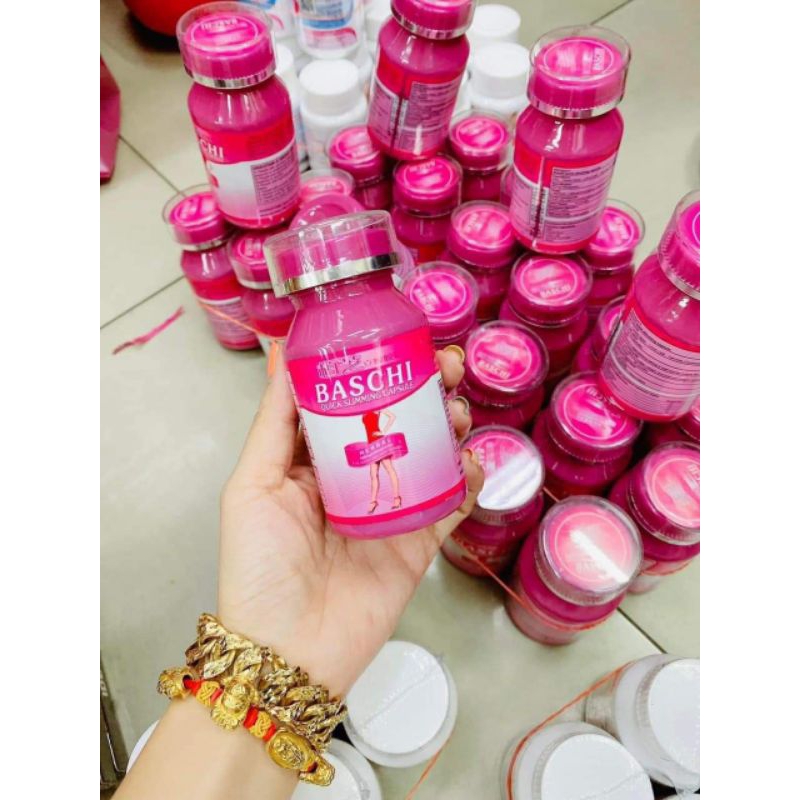 GIẢM CÂN BÁSCHI HỒNG THÁI LAN 40VIÊN CHÍNH HÃNG SIÊU MẠNH