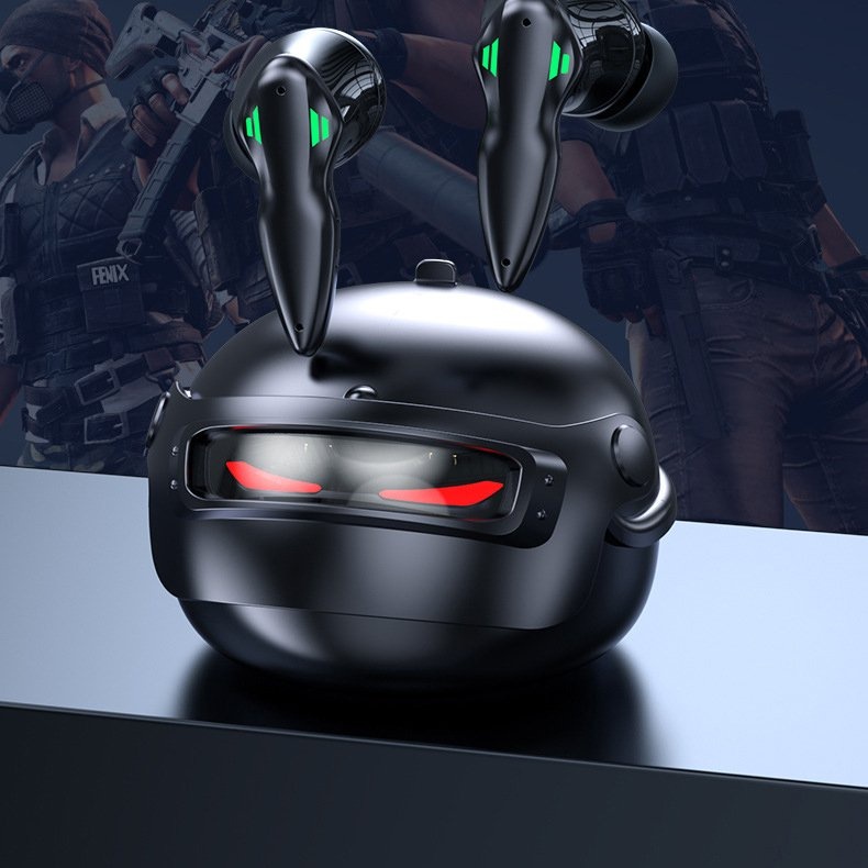 Tai Nghe Gaming Bluetooh MU 3 Hình Nón PUBG Bluetooth V5.3 - Âm Vòm 8D-Độ Trễ Cực Thấp - Âm Thanh Sắc Nét