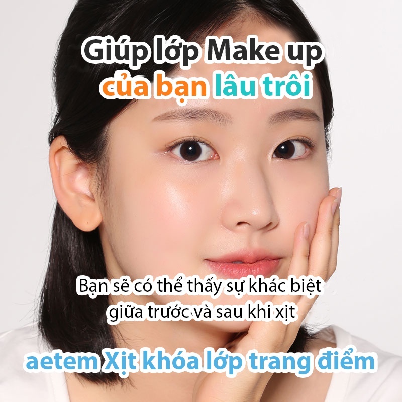 Xịt Khóa Makeup - aetem All Defense Makeup Fixer 150ml