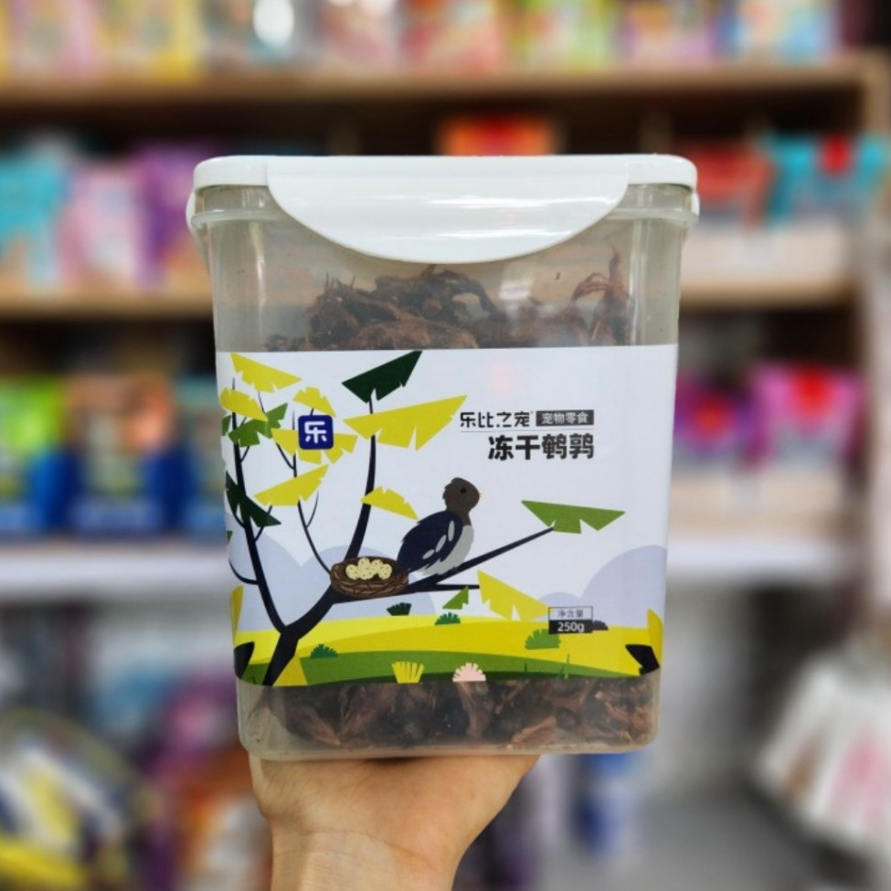 Đông khô chim cút hộp 250g