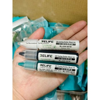 Sơn xanh/đen/trắng uv chống lem relife rl uvh-901 | dạng tuýt bóp