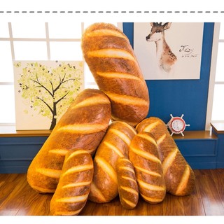 GỐI ÔM Ổ BÁNH MÌ 3D ĐỘC ĐÁO (25CM--->100CM) VẢI NHUNG CAO CẤP, MỀM MỊN AN TOÀN CHO BÉ