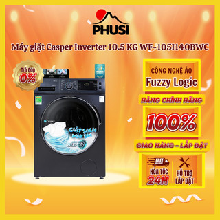 [WF-95I140BGB] - [MIỄN PHÍ GIAO LẮP] - Máy giặt Casper Inverter 9.5 kg WF-95I140BGB
