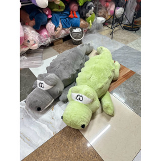 cá sấu lông xù 2m>>1m2  siêu to khổng lồ , thú nhồi bông cao cấp cá sấu gai cá sâu siêu to gấu bông khổng lồ