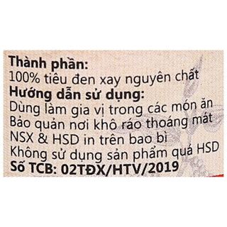 Tiêu đen xay Vipep hũ 50g