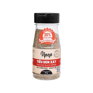 Tiêu đen xay Vipep hũ 50g