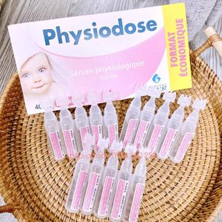 Nước Muối Sinh Lý Hồng Physiodose Gifrer Pháp Cho Trẻ Sơ Sinh, 40 ống