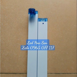 Máng Đèn Led gập đầu xanh 60cm.