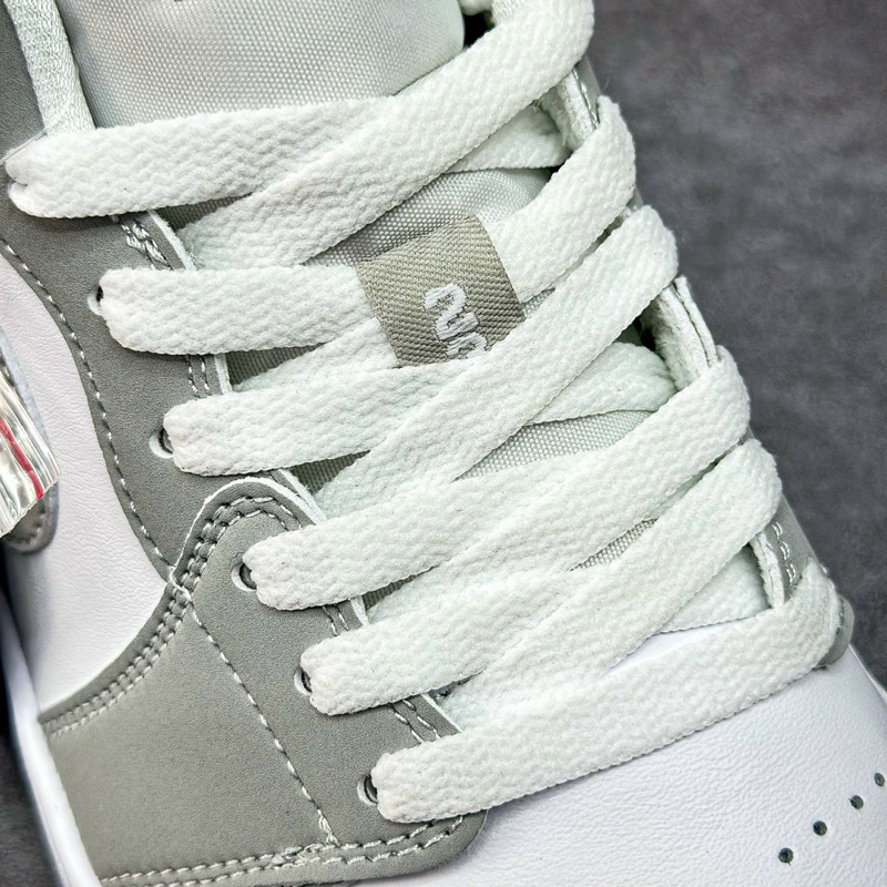 Giày Air Jordan 1 Low White Wolf Grey High Quality Fullbox