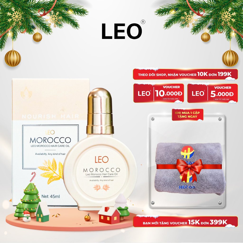 Tinh Dầu Dưỡng Tóc LEO Prosee Morocco Hair Care Oil 45ml