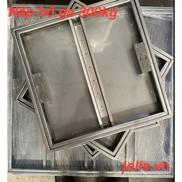 Nắp bể ngầm inox 304 / Nắp bể nước inox - 300kg KT 45cmx45cm