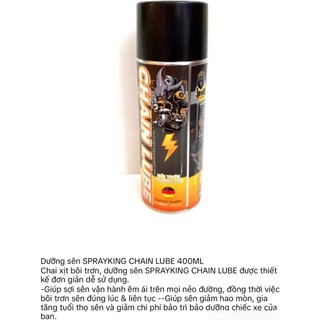 Sprayking Dưỡng Sên chai 400ml mới
