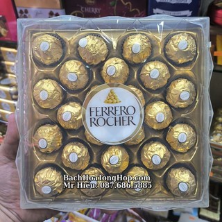 [Hỏa Tốc] Socola Ferrero Rocher hộp 300g (24 viên)