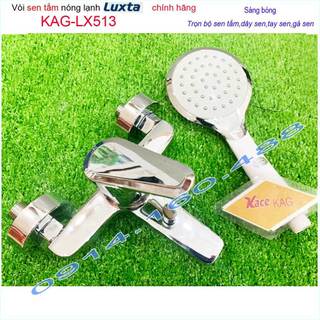 Vòi sen tắm nóng lạnh Luxta KAG-LX513 Best sales, trọn bộ vòi sen nóng lạnh thân to nước mạnh sử dụng tốt