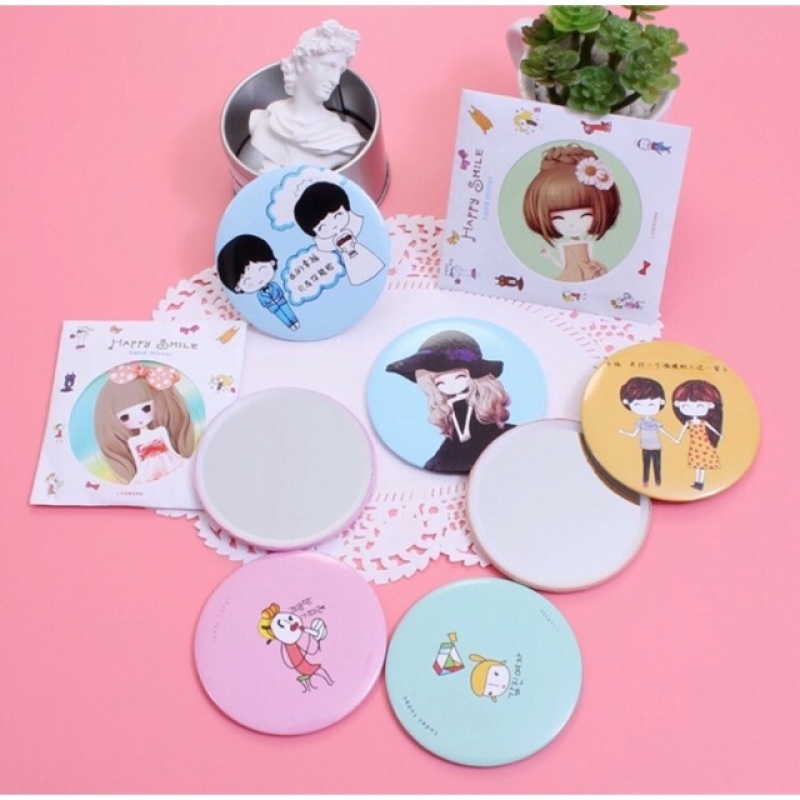 Gương mini dễ thương Hàn Quốc