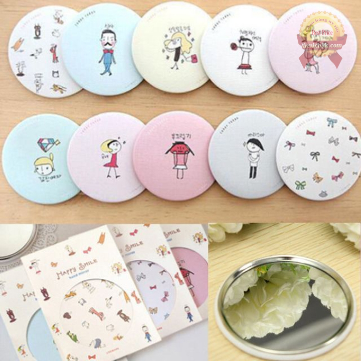 Gương mini dễ thương Hàn Quốc