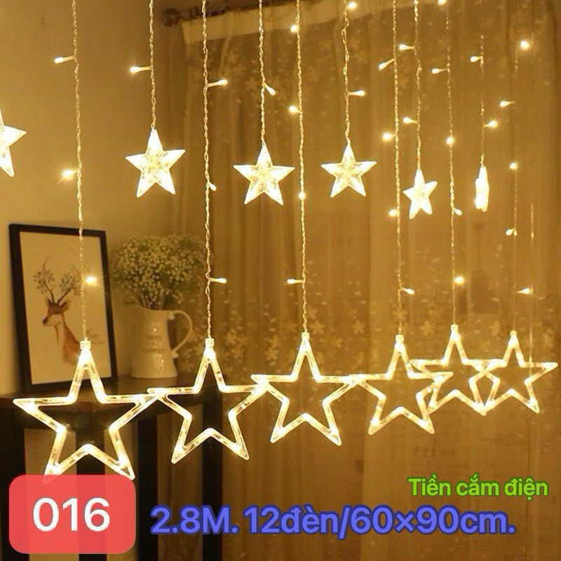 Lễ hội đèn neon chuỗi kích thước ngôi sao năm cánh 016 #