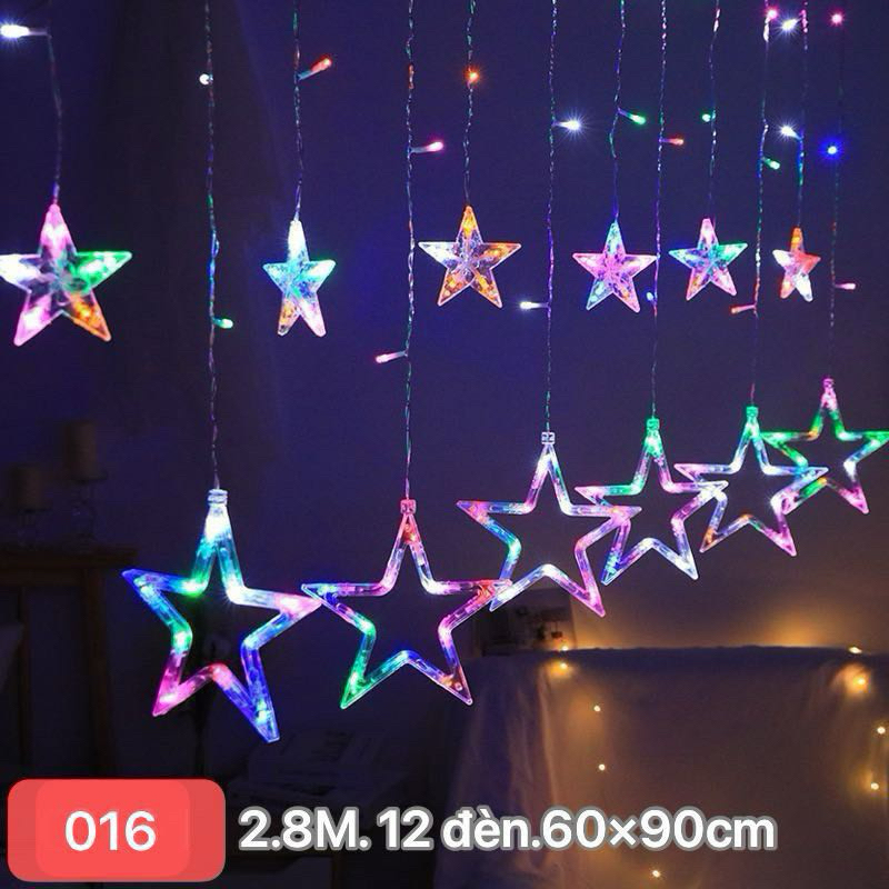 Lễ hội đèn neon chuỗi kích thước ngôi sao năm cánh 016 #