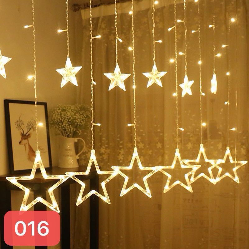 Lễ hội đèn neon chuỗi kích thước ngôi sao năm cánh 016 #