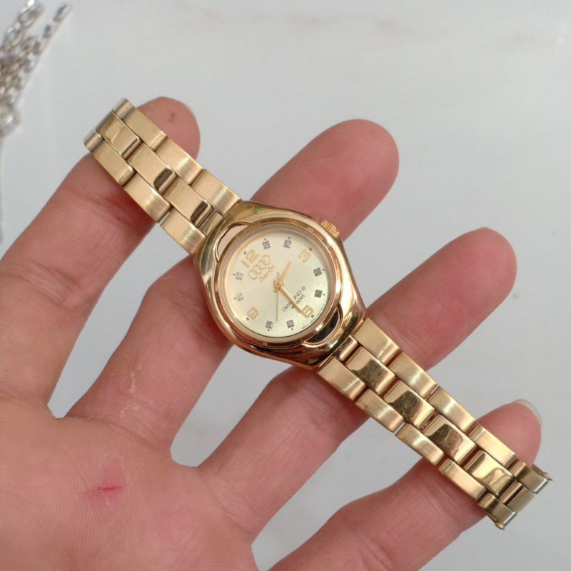Đồng hồ si nhật nữ hiệu AUDI DIAMOND mạ vàng độ mới cao 95%