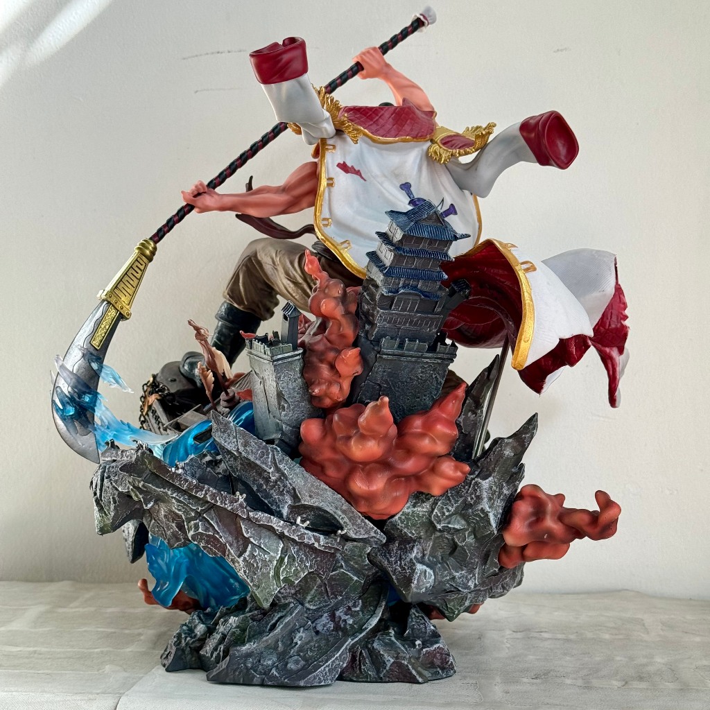 Mô hình nhân vật Râu trắng jimei studioF1 - Edward newgate cao 41cm có LED cực đẹp - One piece râu trắng