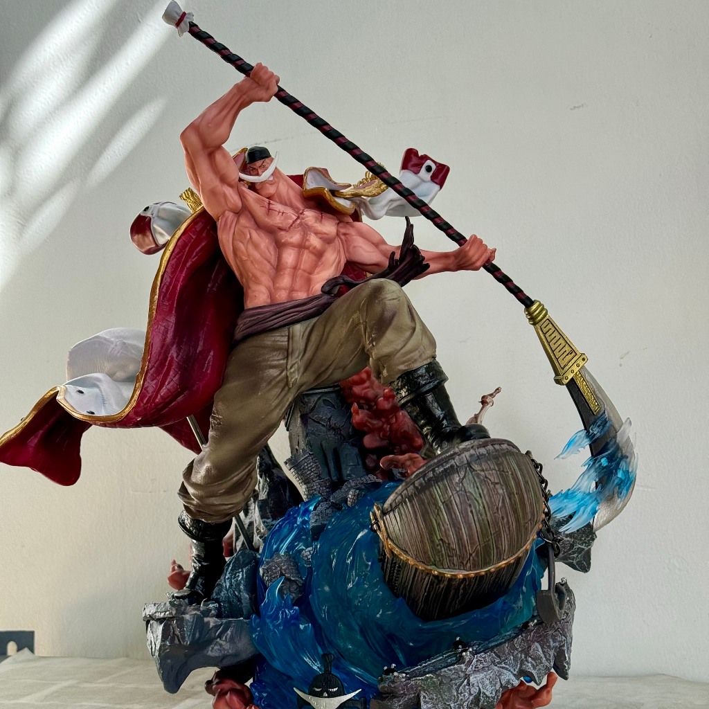 Mô hình nhân vật Râu trắng jimei studioF1 - Edward newgate cao 41cm có LED cực đẹp - One piece râu trắng