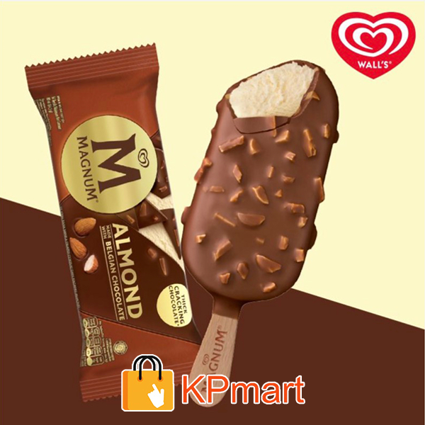 Kem socola hạnh nhân Wall's Magnum Almond 80ML