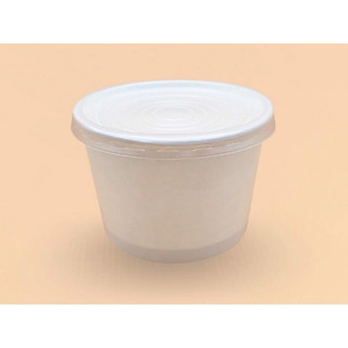 Set 100 tô giấy 500ml kèm nắp PP