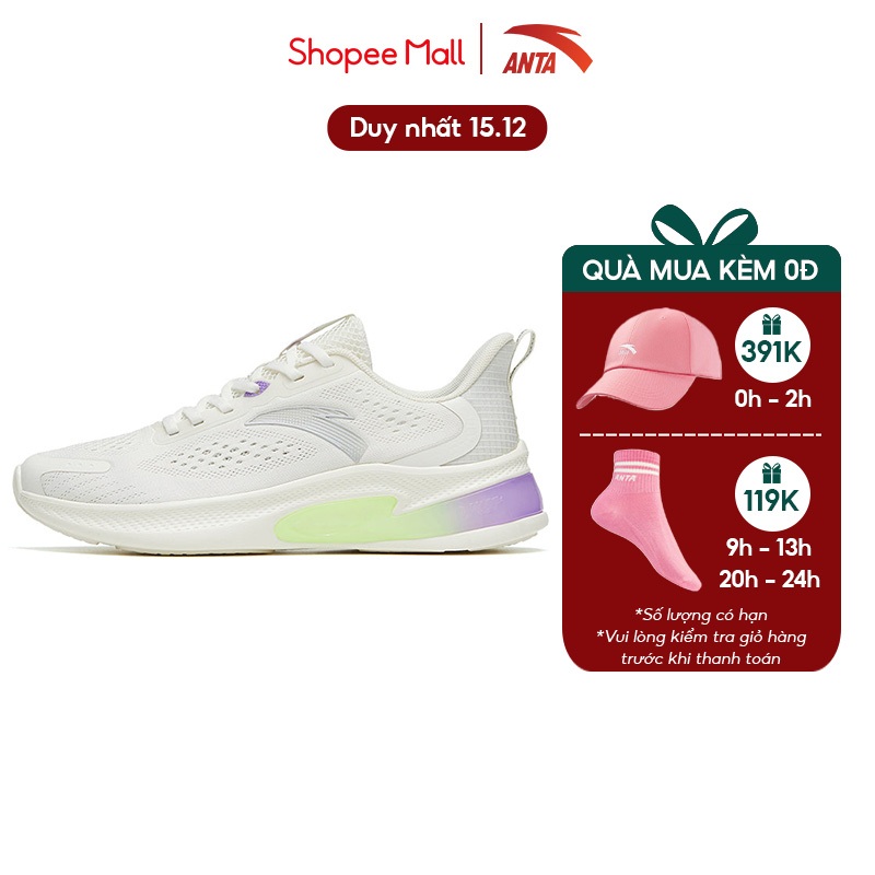 Giày chạy thể thao nữ A-Jelly Anta Sports 822325542