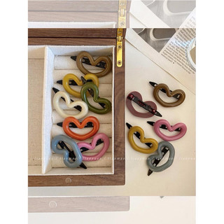 Set Kẹp Tóc Hình Trái Tim nhiều màu