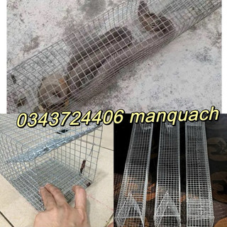 Lồng bắt rắn ,bẫy rắn 2cửa. 78x11cm lưới chống sét.