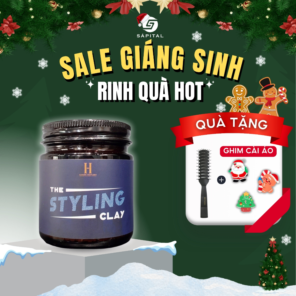 Sáp vuốt tóc The Styling Clay - 100g - Firm Hold, Matte Finish