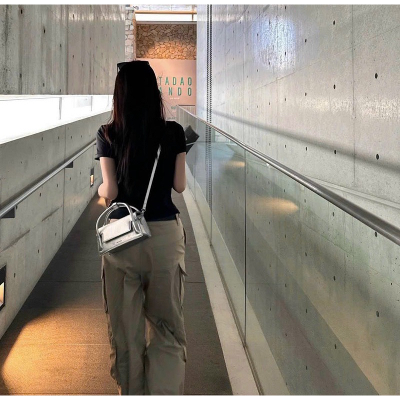 Túi Find Kapoor Wedge size 22 Sliver