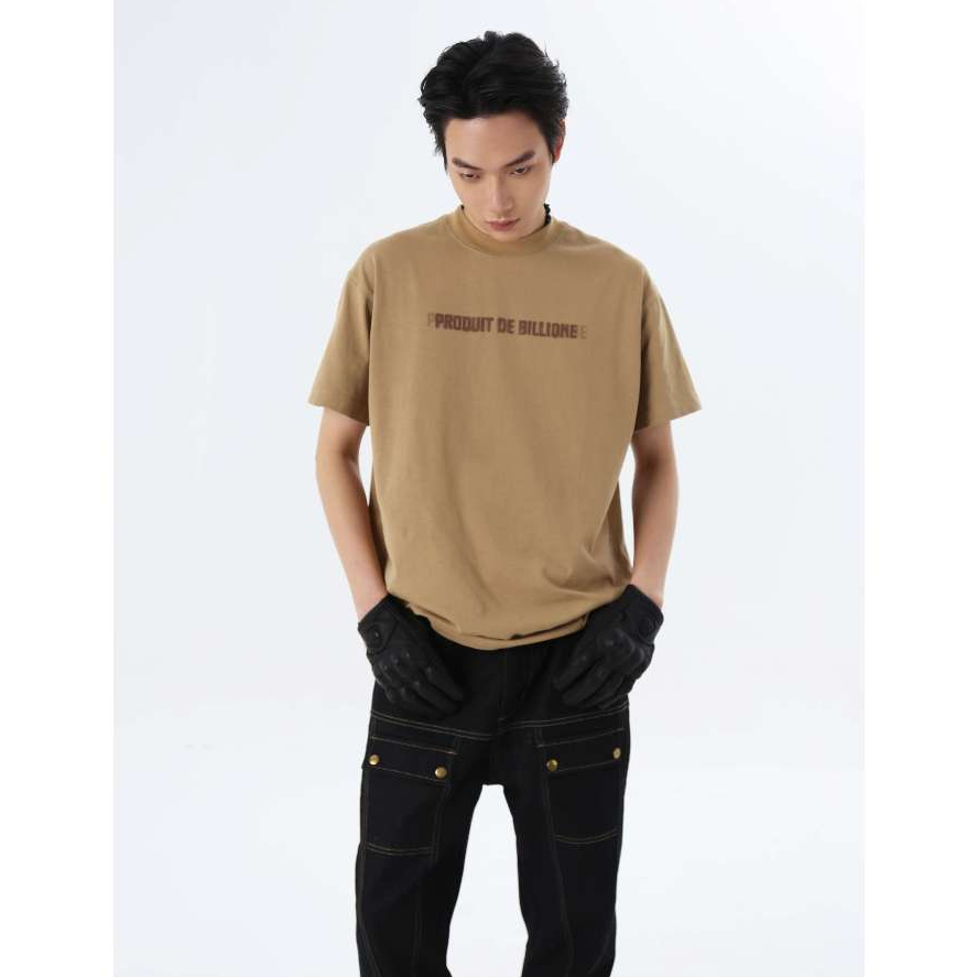 Áo Phông Nam Nữ Unisex "Burning Out Sand T-shirt" 100% Cotton 280gsm Boxy