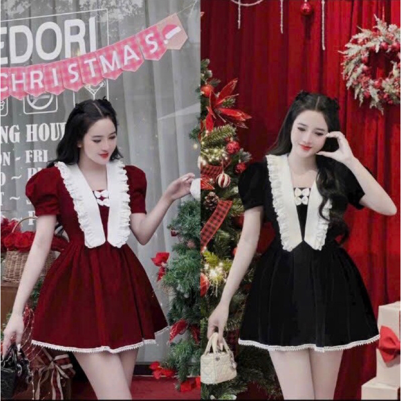 Đầm nhung nữ