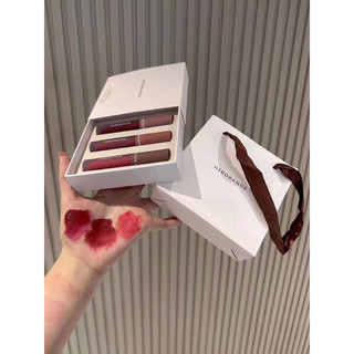 Set 3 cây son kem lì Herorange kèm túi đựng siêu đẹp nội địa trung