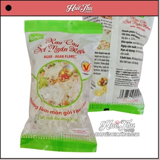 Rau câu sợi ngắn (Agar-Agar flakes) Rovin gói 20g