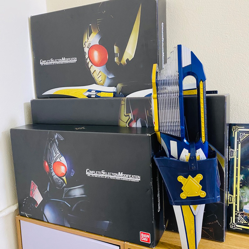 CSM Blay Buckle & Blay Rouzer trong Kamen Rider Blade