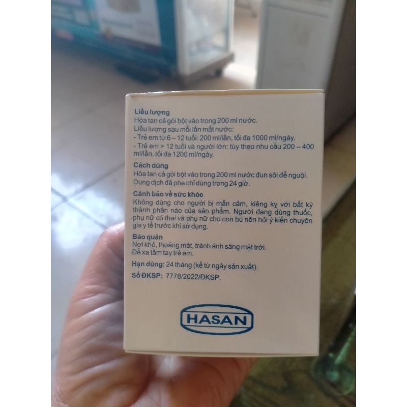 Bù nước và điện giải Bezisol 2,5 hộp 30 gói