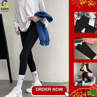 Quần legging nữ dài nâng mông lưng cạp cao giữ nhiệt legging thun ôm bó vải dày dặn Tôn Dáng