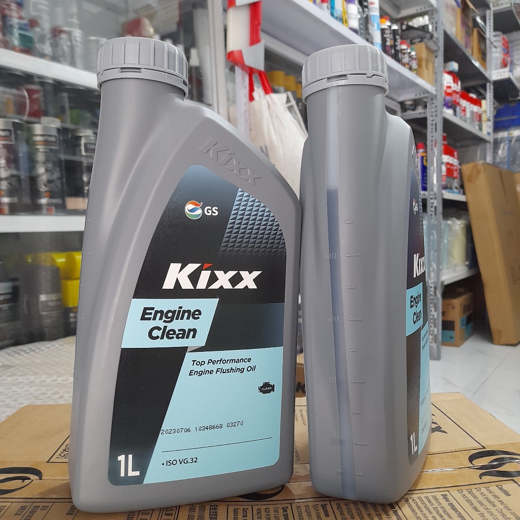 Dầu xúc rửa động cơ KIXX Engine Clean 1 lít Chính Hãng - HIBUDDY