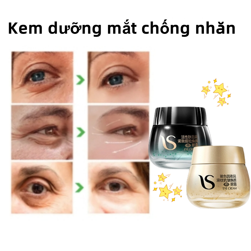 Kem dưỡng mắt chống nhăn giảm quầng thâm serum chống lão hóa cho quầng mắt kem mắt Chống bọng 25g