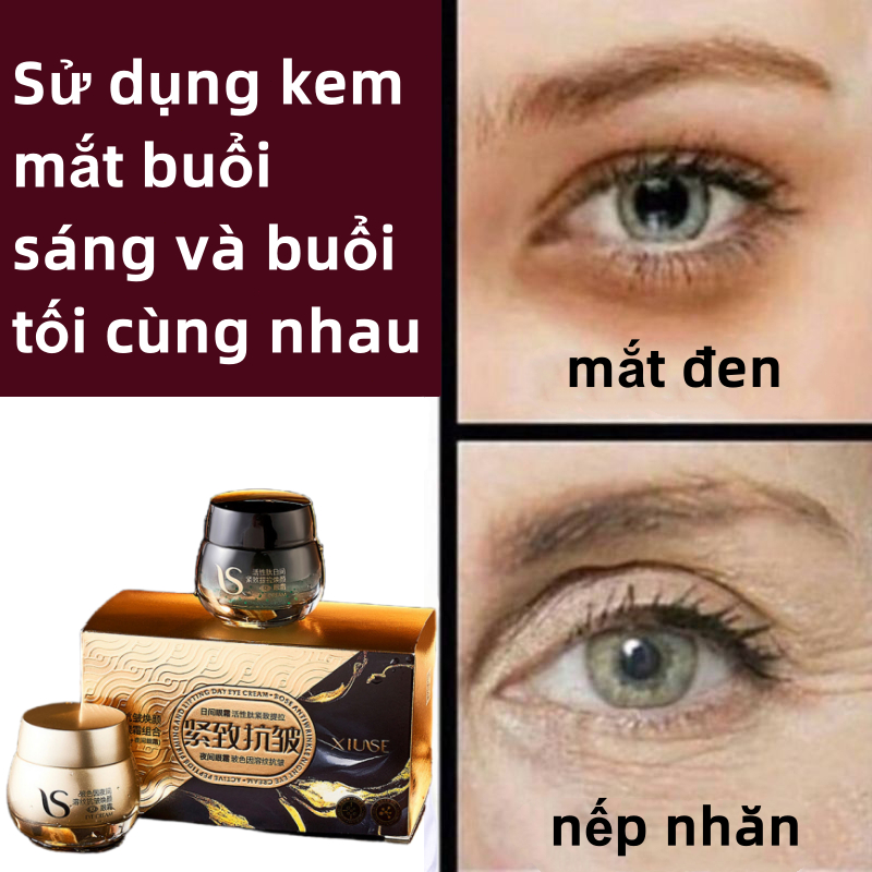 Kem dưỡng mắt chống nhăn giảm quầng thâm serum chống lão hóa cho quầng mắt kem mắt Chống bọng 25g