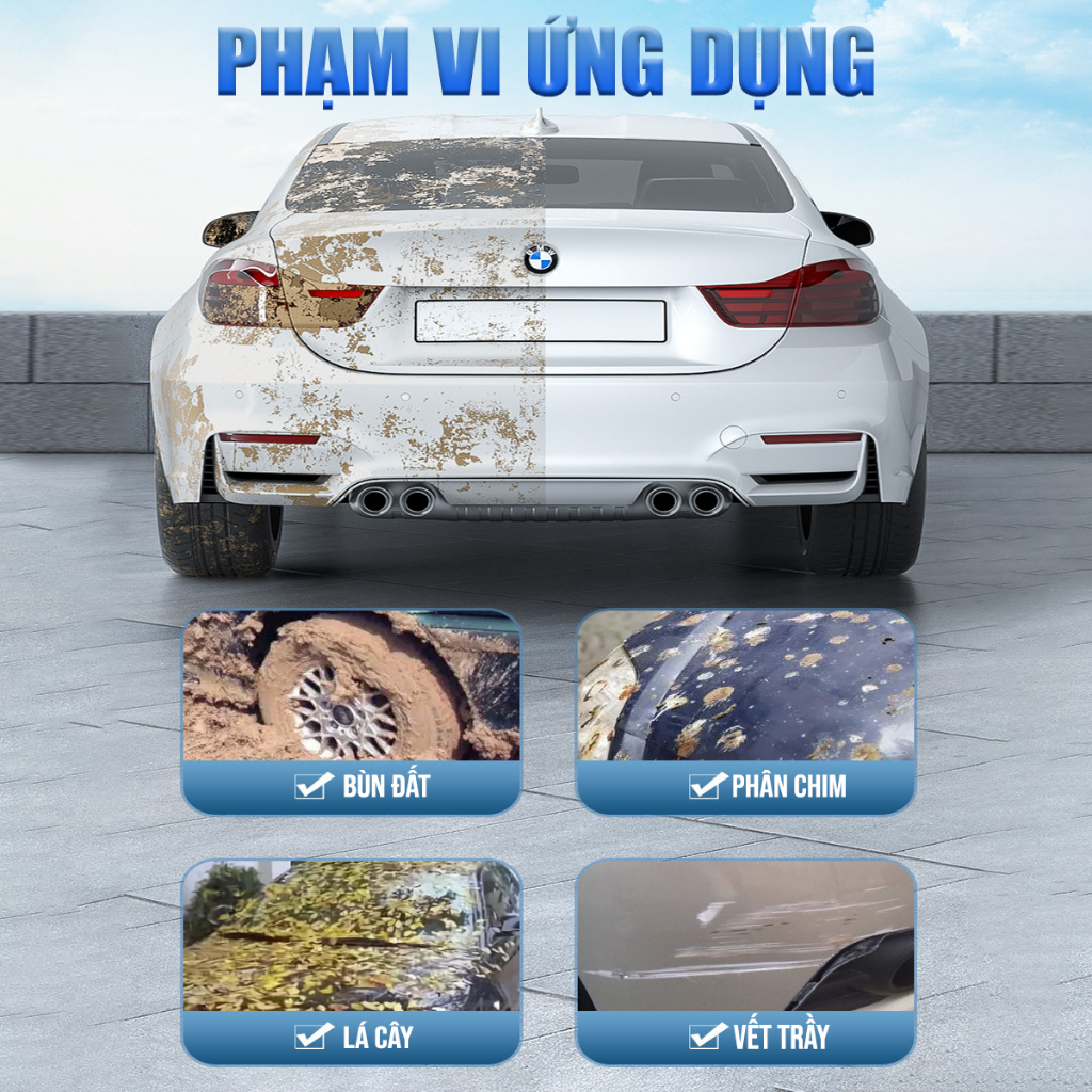 Dung dịch rửa xe bọt tuyết không chạm S06 chuyên dụng dành cho oto, xe máy, nước rửa xe ô tô siêu đậm đặc, bảo vệ sơn xe