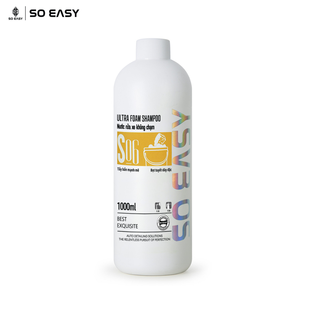 Dung dịch rửa xe bọt tuyết không chạm S06 chuyên dụng dành cho oto, xe máy, nước rửa xe ô tô siêu đậm đặc, bảo vệ sơn xe