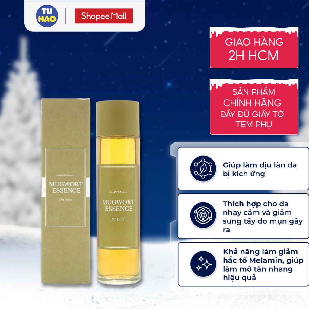 Tinh chất ngải cứu I'm From Mugwort Essence 160ml